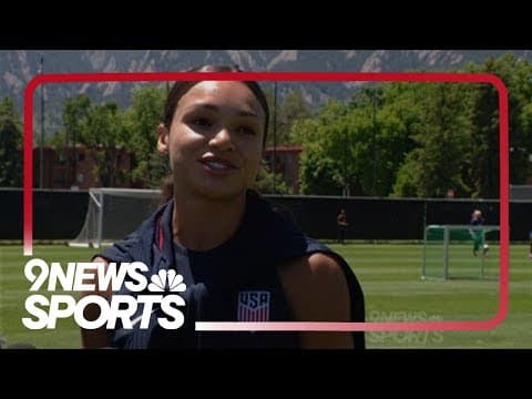 Sophia Smith returns to Colorado with US women's soccer