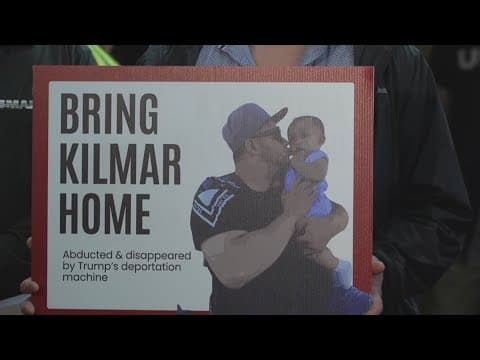 Live: Rally held outside of Greenbelt courthouse ahead of Kilmar Abrego Garcia hearing