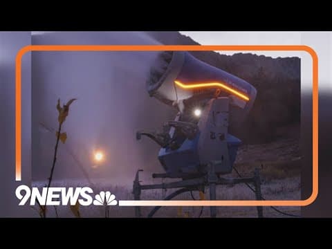 3 ski areas fire up the snow-making guns as cold front hits Colorado