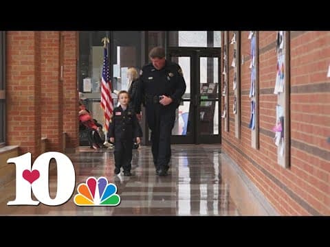 Officer, student form bond beyond the badge