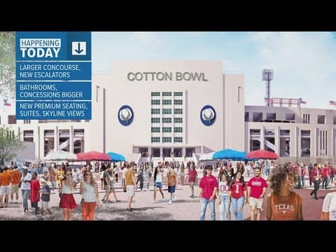 Dallas wraps up $140 million Cotton Bowl renovation