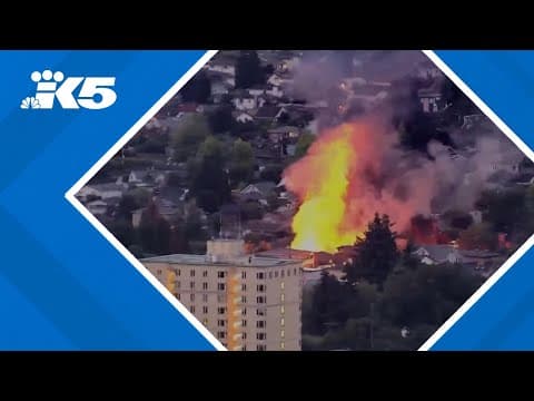 BREAKING: Large fire breaks out in Beacon Hill