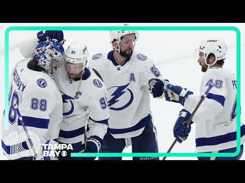 Tampa Bay Lightning take Game 1 of playoff series against Maple Leafs