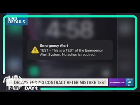 Florida still is keeping company that sent out emergency alert by mistake