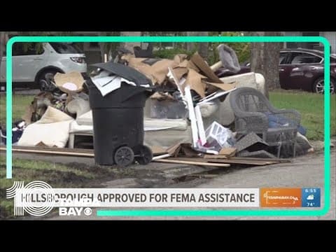 Hillsborough County approved for FEMA assistance
