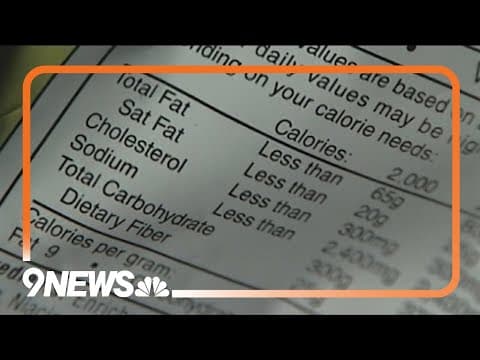 Health expert on what to look for in your groceries