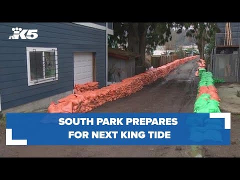 South Park prepares for next king tide
