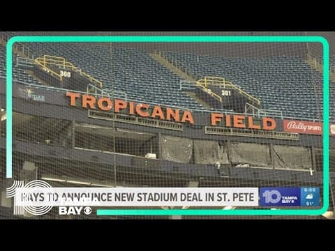 Tampa Bay Rays to announce new stadium deal