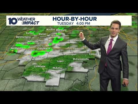 Columbus, Ohio morning forecast | Off and on showers
