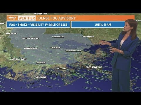 Weather: Fog is forming in spots Tuesday morning
