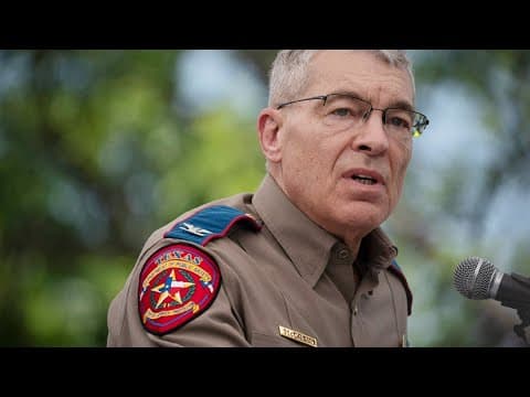 Watch the moment Texas DPS Director Steve McCraw announced his retirement