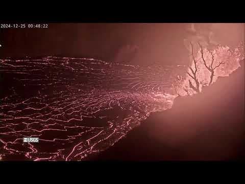 Webcam catches new activity in Kilauea volcano