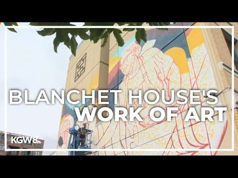Old Town mural pays tribute to Blanchet House workers and guests
