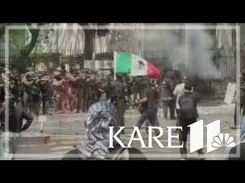 National Guard faces off with protesters hours after arriving in Los Angeles on Trump's orders
