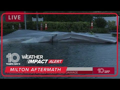A closer look at flooding, damages in Bradenton after Hurricane Milton