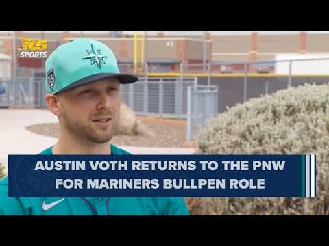 Austin Voth returns to roots in important role for Mariners' bullpen