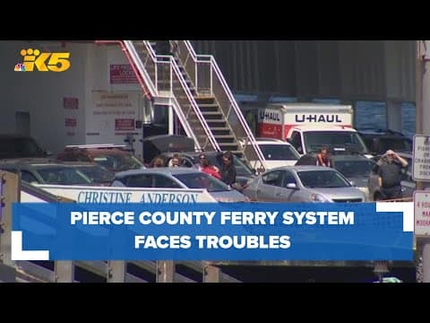 Ferry service in Steilacoom down to one boat