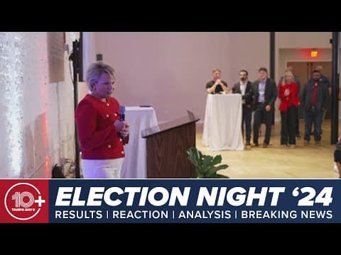 Incumbent State Attorney Suzy Lopez speaks following reelection win