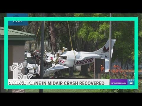 Second plane in midair crash recovered