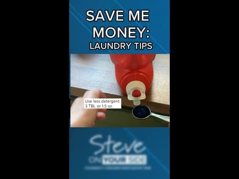 STEVE ON YOUR SIDE: LAUNDRY MONEY SAVING TIPS