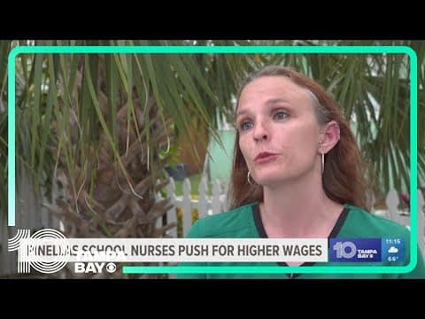 Pinellas County school nurse says low wages put kids at risk