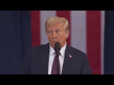 President Donald Trump releases plans for new 'golden dome' missile defense system