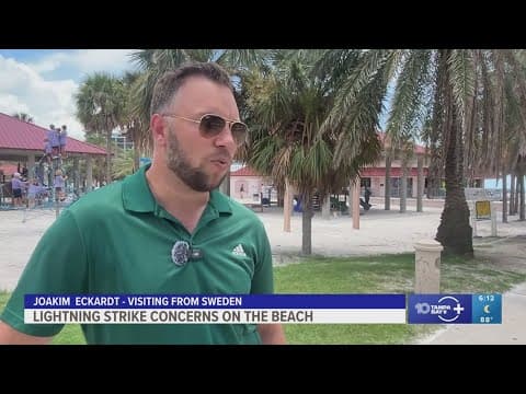 Visitors concerned as Clearwater Beach lightning alert system remains down