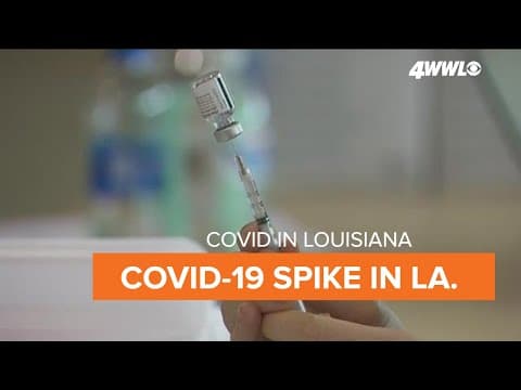 COVID cases spiking in southeast Louisiana as schools reopen