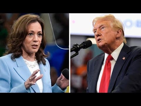 Harris, Trump continue visiting battleground states ahead of presidential election
