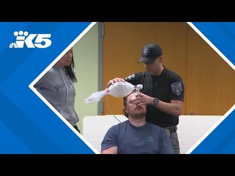 18 Seattle police officers currently undergoing training to become certified EMTs