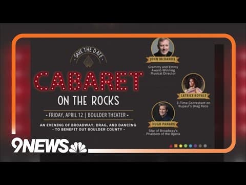 Cabaret on the Rocks coming to the Boulder Theatre