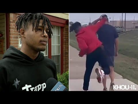 Guy regrets sucker punching random strangers at Houston-area park