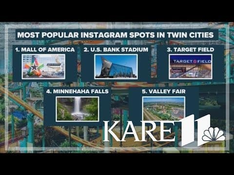 Most popular places to Instagram in the Twin Cities