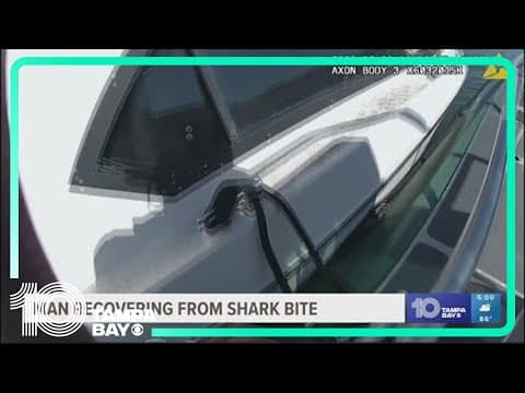 Manatee County deputies help man bitten by shark