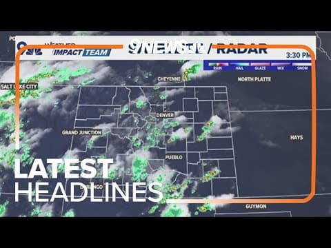 Latest Headlines | Flood watches, warnings posted for the Front Range and Plains