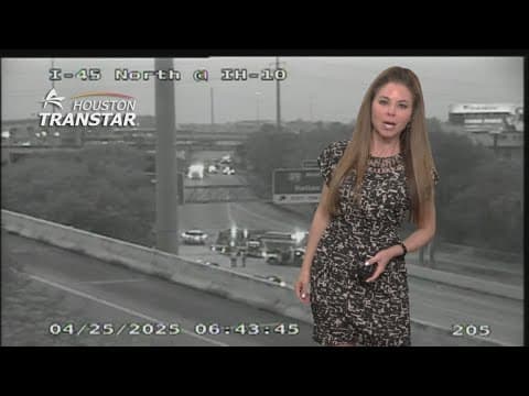 azmat spill closes I-10 westbound exit to I-45 North near downtown Houston