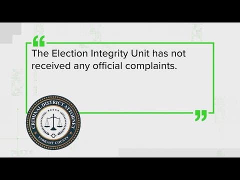 VERIFY: Viral post of Trump votes being switched to Harris in North Texas isn't true