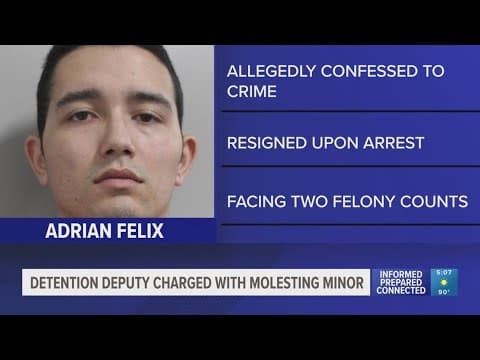 Former Polk County detention deputy arrested for molesting teen, deputies say