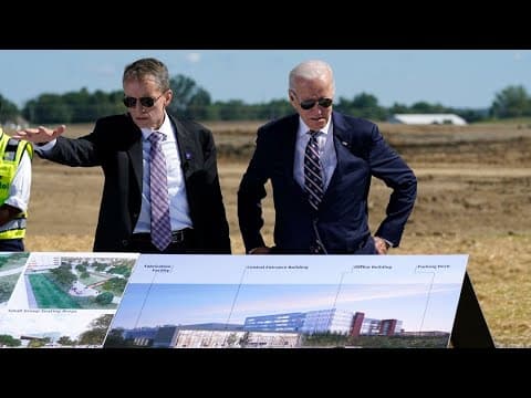 President Biden delivers remarks at Intel groundbreaking ceremony