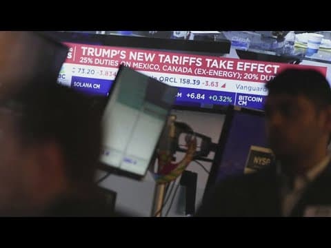 Stock market plummets again as investors continue to worry about U.S. economy, trade policies