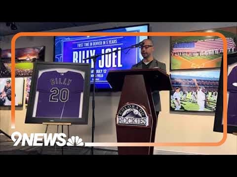 Live Nation announces Billy Joel concert at Coors Field in Colorado