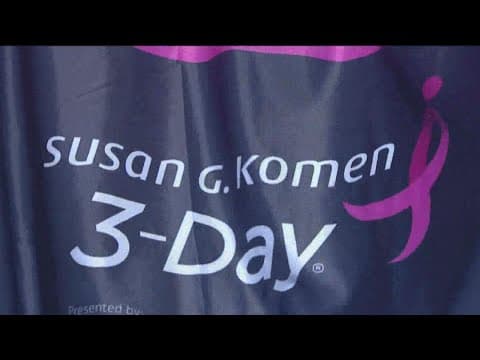 Susan G. Komen 3-Day early morning start in San Diego