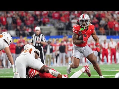 Ohio State beats Texas in the Cotton Bowl