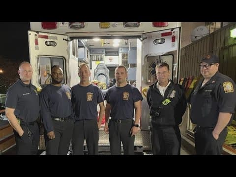 DC first responders perform lifesaving blood transfusion in the field