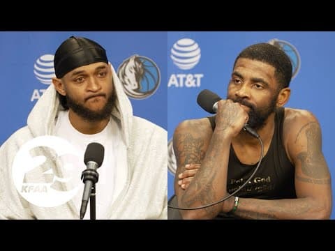 Dallas Mavericks vs. Boston Celtics | Kyrie Irving, Daniel Gafford full post-game pressers