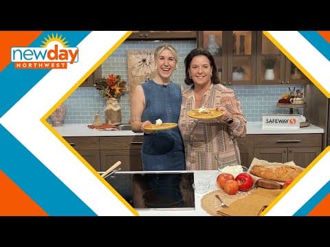 Justine Doiron shows us the beauty of vinegar caramel with this Apple Rye Galette - New Day NW