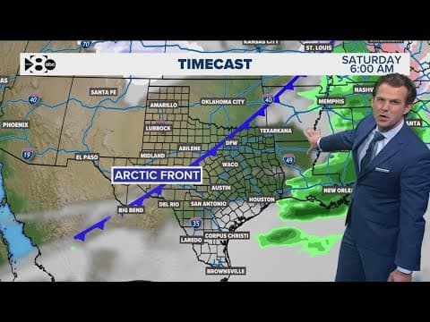 DFW Weather | Another arctic front on the way this weekend, and it may be even colder