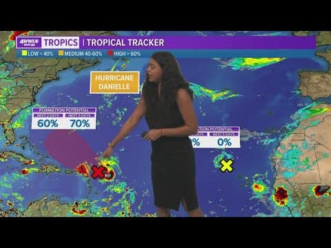 Tropical Update: Hurricane Danielle to remain Cat 1