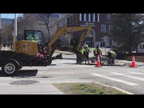 Construction in Fort Sanders causing bumpy ride for drivers