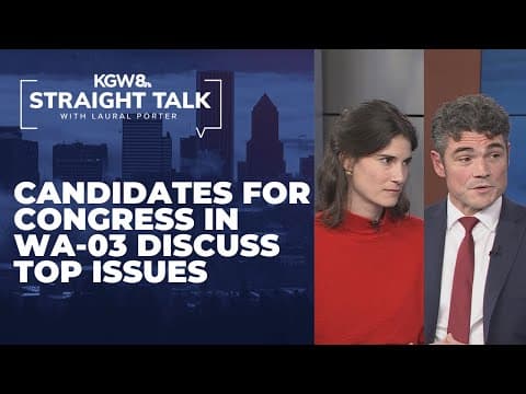 Marie Gluesenkamp Perez and Joe Kent on abortion, Israel and the next president